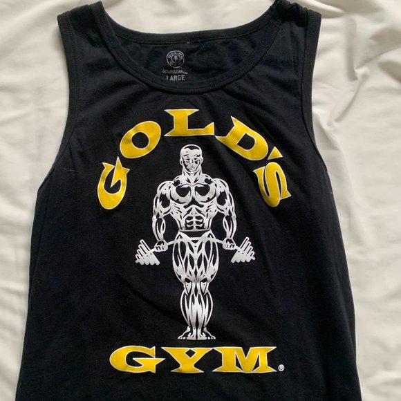 Gold's Gym | Shirts | Mens Golds Gym Black Tank Top | Poshmark